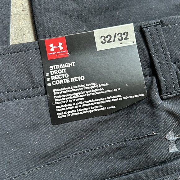 Under Armor NWT Men’s Black Pants - Picture 3 of 3